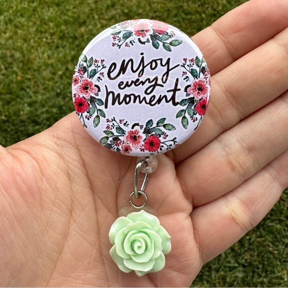 Enjoy Every Moment Inspirational Quote Badge Reel Christian quote cute reels